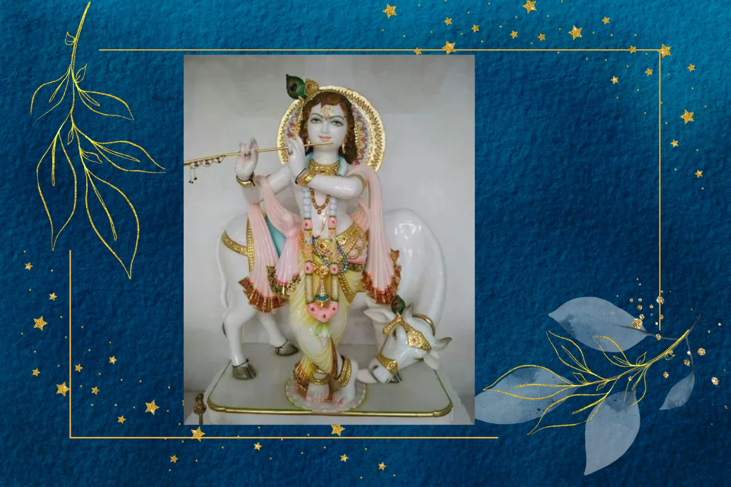 How to clean marble murti at home