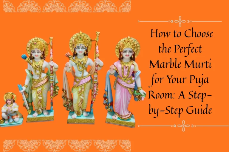 How to Choose the Perfect Marble Murti for Your Puja Room
