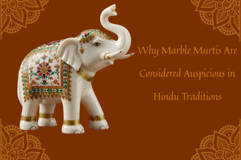 Why Marble Murtis Are Considered Auspicious in Hindu Traditions