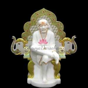 Sai Baba Marble Statue