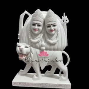 Chamunda Maa Marble Murti